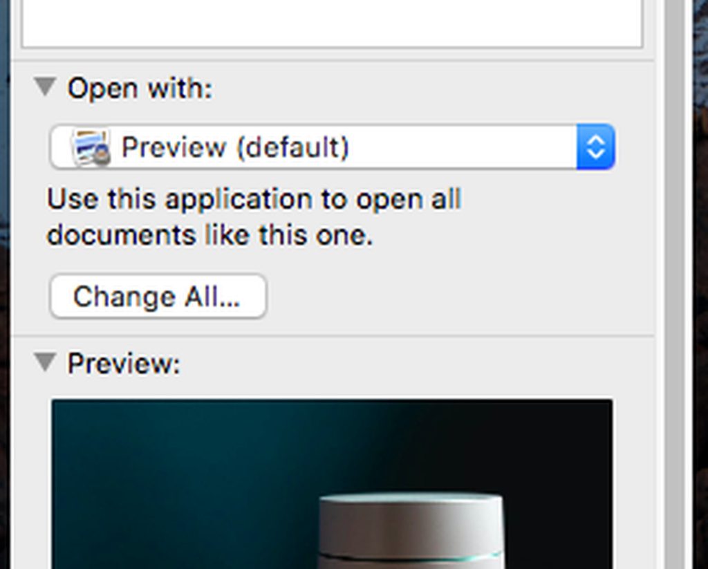 Change Default App For All Files Mac